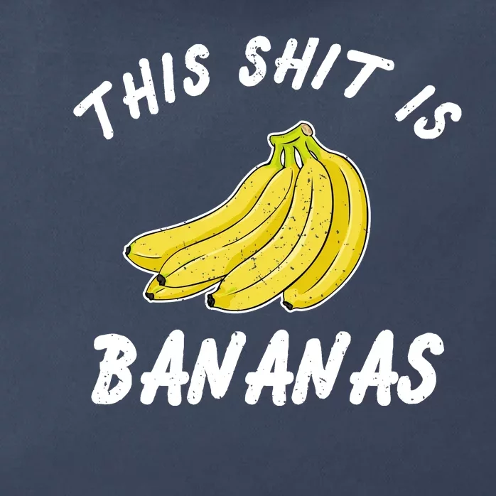 This Shit Is Bananas Zip Tote Bag