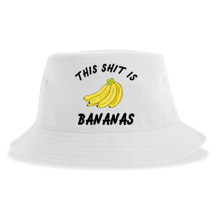 This Shit Is Bananas Sustainable Bucket Hat