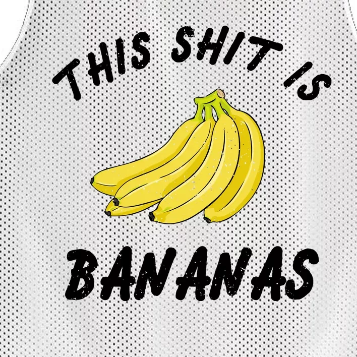 This Shit Is Bananas Mesh Reversible Basketball Jersey Tank