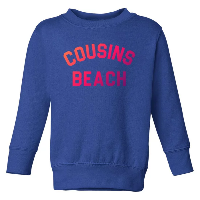 The Summer I Turned Pretty Cousins Beach Gift Toddler Sweatshirt