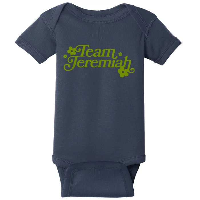 The Summer I Turned Pretty Team Jeremiah Floral Baby Bodysuit