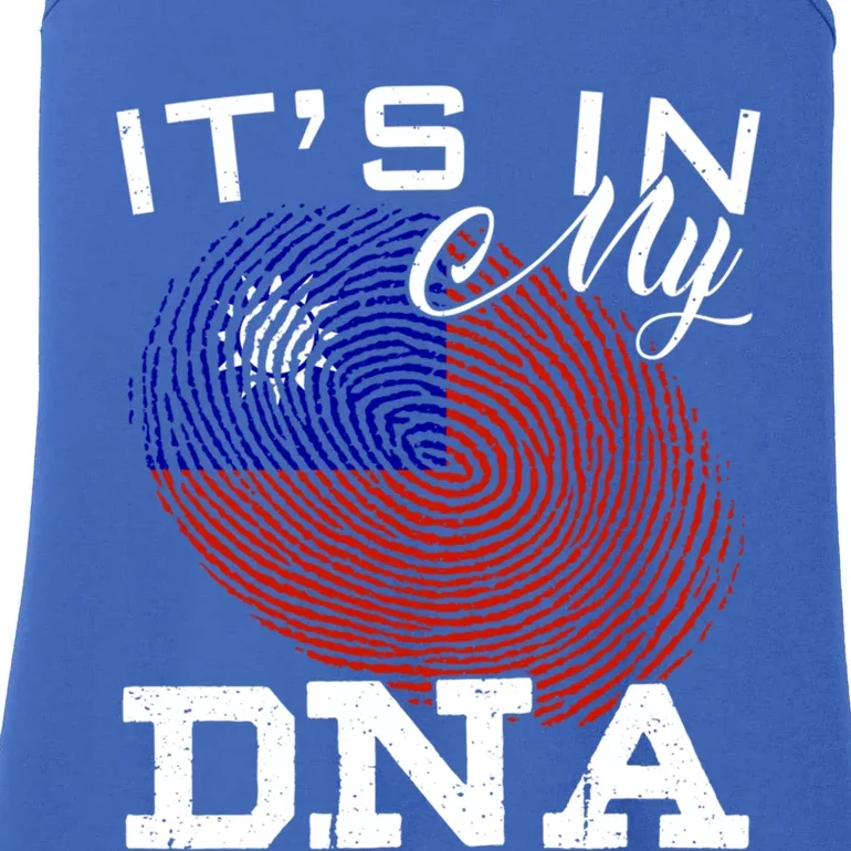 Taiwan Support Its In My Dna Taiwanese Lover Taiwan Flag Gift Ladies Essential Tank