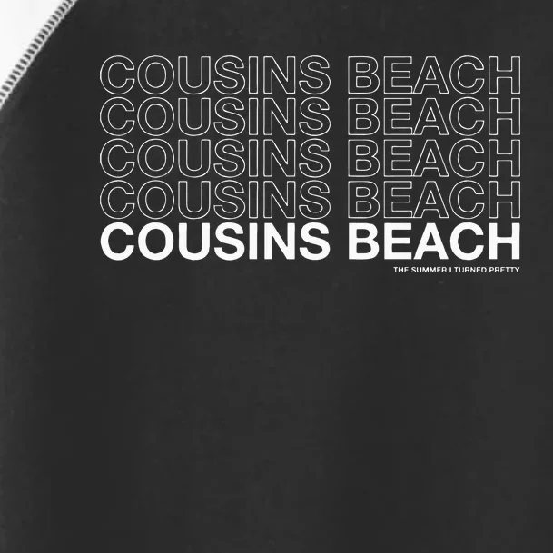 The Summer I Turned Pretty Cousins Beach Repeat Toddler Fine Jersey T-Shirt