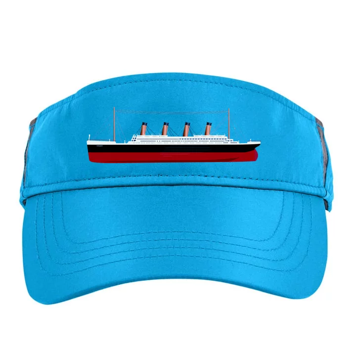 Titanic Ship Illustration Adult Drive Performance Visor