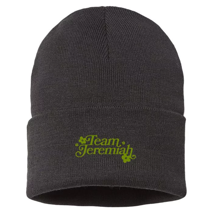 The Summer I Turned Pretty Team Jeremiah Floral Sustainable Knit Beanie