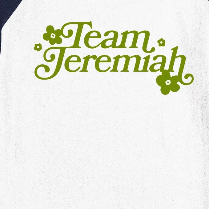 The Summer I Turned Pretty Team Jeremiah Floral Baseball Sleeve Shirt