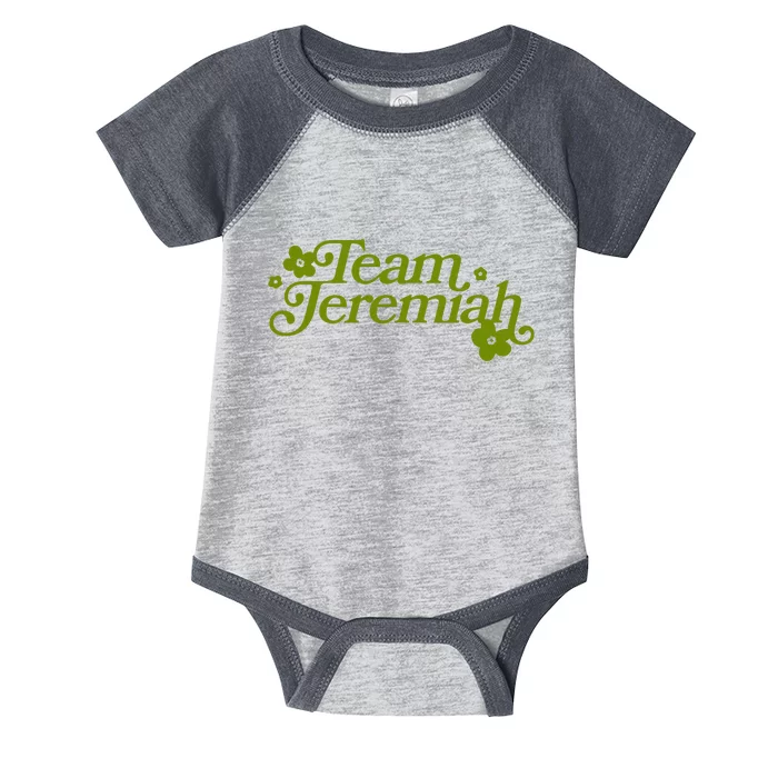 The Summer I Turned Pretty Team Jeremiah Floral Infant Baby Jersey Bodysuit