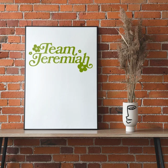 The Summer I Turned Pretty Team Jeremiah Floral Poster