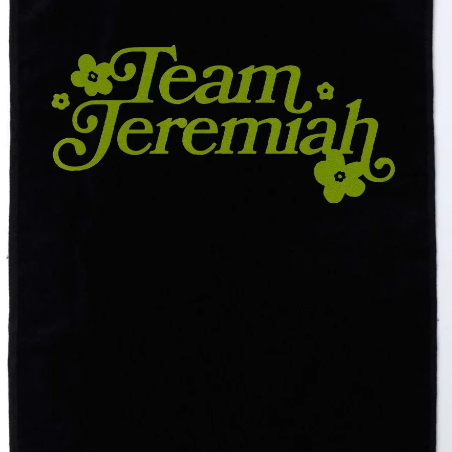 The Summer I Turned Pretty Team Jeremiah Floral Platinum Collection Golf Towel