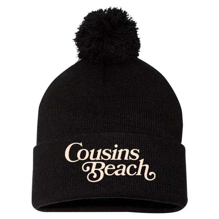 The Summer I Turned Pretty Cousins Beach Pink Pom Pom 12in Knit Beanie