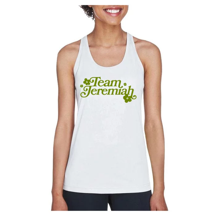 The Summer I Turned Pretty Team Jeremiah Floral Women's Racerback Tank