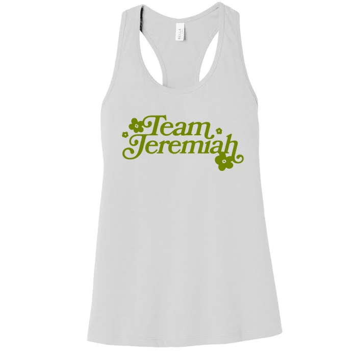 The Summer I Turned Pretty Team Jeremiah Floral Women's Racerback Tank