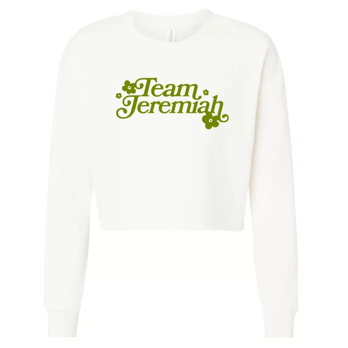 The Summer I Turned Pretty Team Jeremiah Floral Cropped Pullover Crew