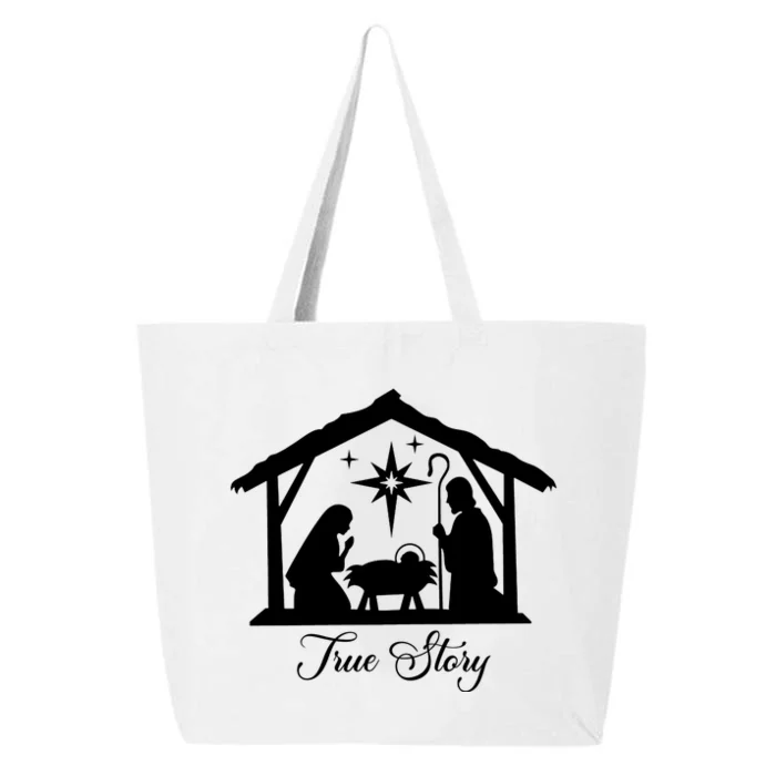 True Story Jesus Christmas 25L Jumbo Tote