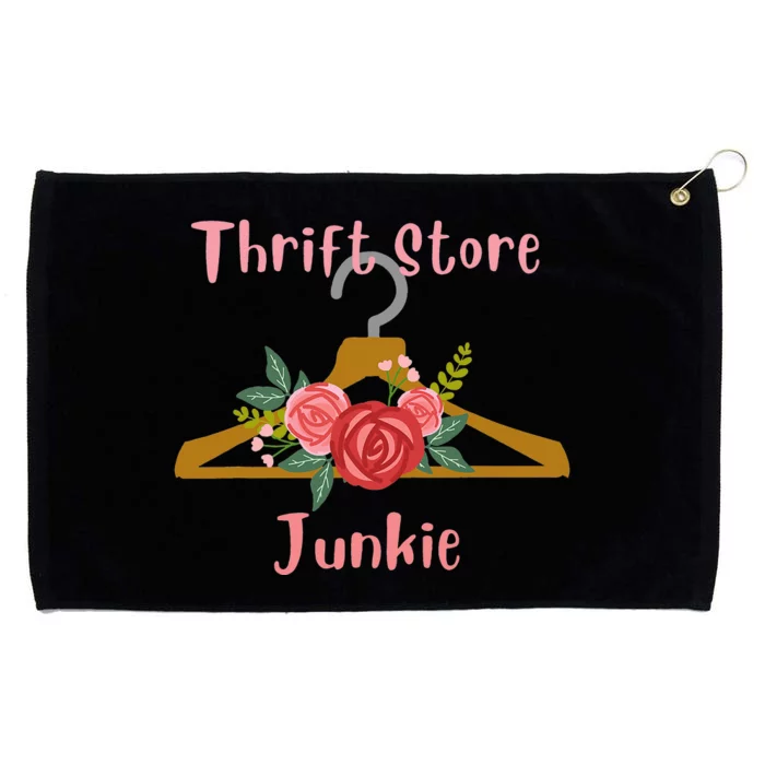 Thrift Store Junkie Grommeted Golf Towel