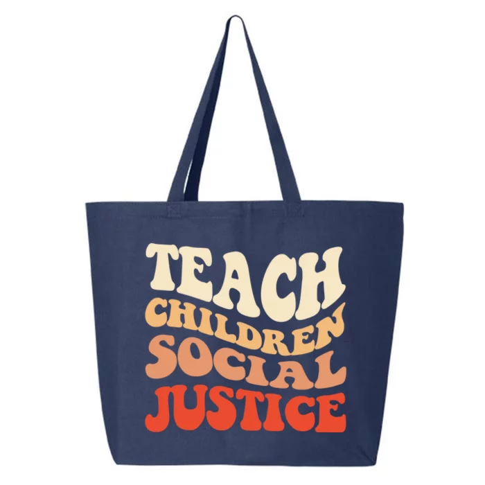 Teach Social Justice Cute Gift 25L Jumbo Tote