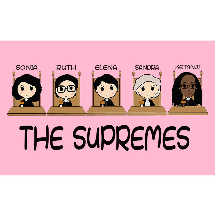 THE SUPREMES Ketanji Brown Jackson RBG Sotomayor cute Bumper Sticker