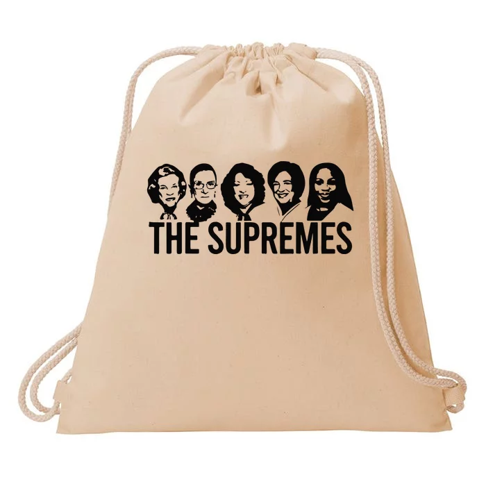 The Supremes Ketanji Brown Jackson Drawstring Bag