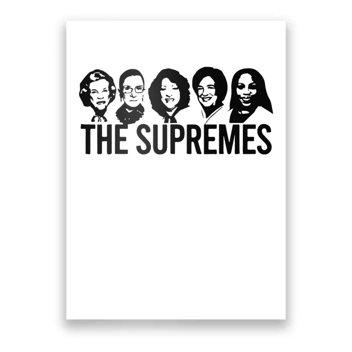 The Supremes Ketanji Brown Jackson Poster