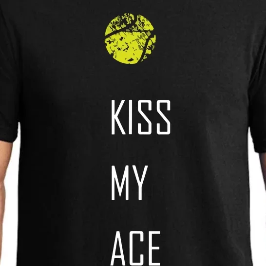 Tennis Shirts, Kiss My Ace Funny Cute Sports Gift Pajama Set