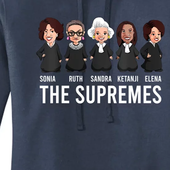 THE SUPREMES Ketanji Brown Jackson RBG Sotomayor Cute Women's Pullover Hoodie