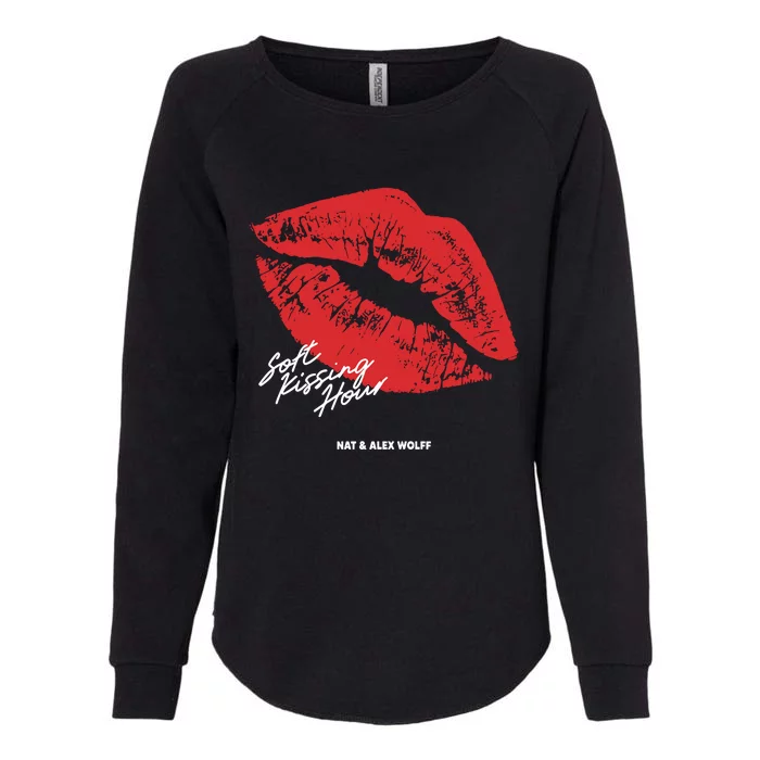 Thisisphangs Soft Kissing Hour Nat & Alex Wolff Womens California Wash Sweatshirt