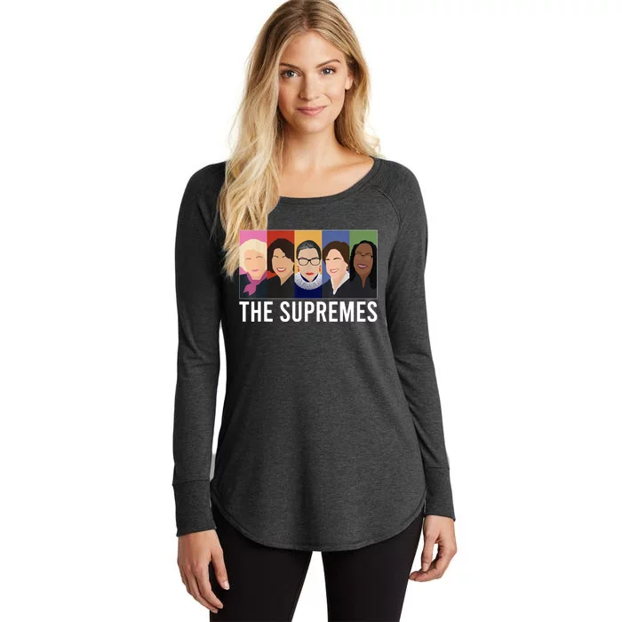 THE SUPREMES Ketanji Brown Jackson RBG Sotomayor Cute Women's Perfect Tri Tunic Long Sleeve Shirt