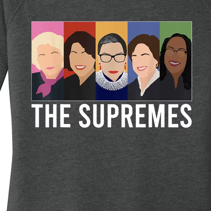 THE SUPREMES Ketanji Brown Jackson RBG Sotomayor Cute Women's Perfect Tri Tunic Long Sleeve Shirt