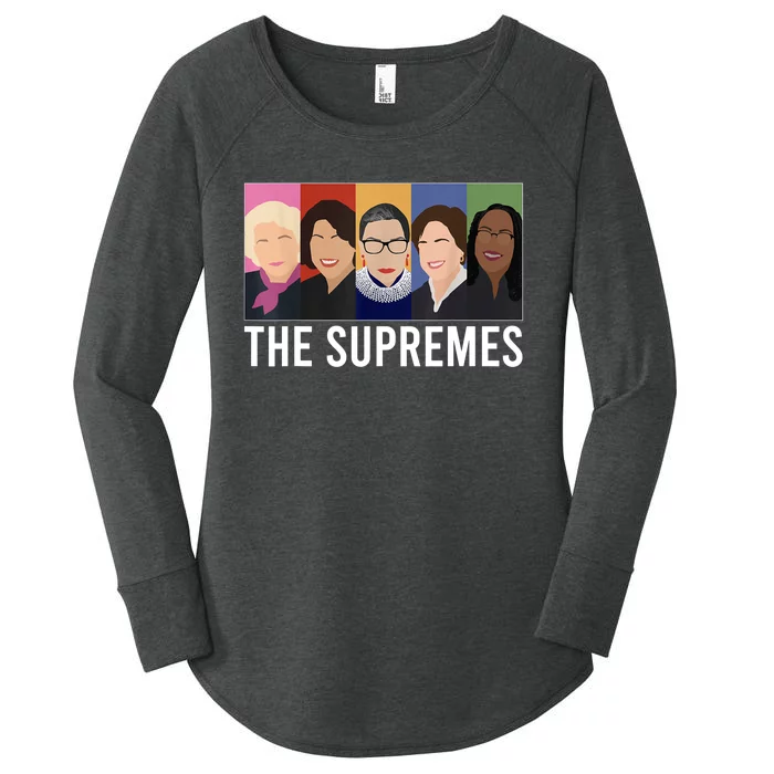 THE SUPREMES Ketanji Brown Jackson RBG Sotomayor Cute Women's Perfect Tri Tunic Long Sleeve Shirt