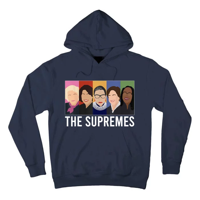 THE SUPREMES Ketanji Brown Jackson RBG Sotomayor Cute Tall Hoodie