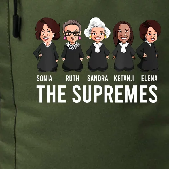 THE SUPREMES Ketanji Brown Jackson RBG Sotomayor Cute Daily Commute Backpack