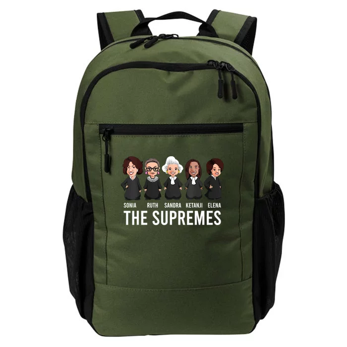 THE SUPREMES Ketanji Brown Jackson RBG Sotomayor Cute Daily Commute Backpack