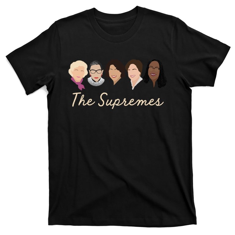 THE SUPREMES Ketanji Brown Jackson RBG Sotomayor Cute T-Shirt