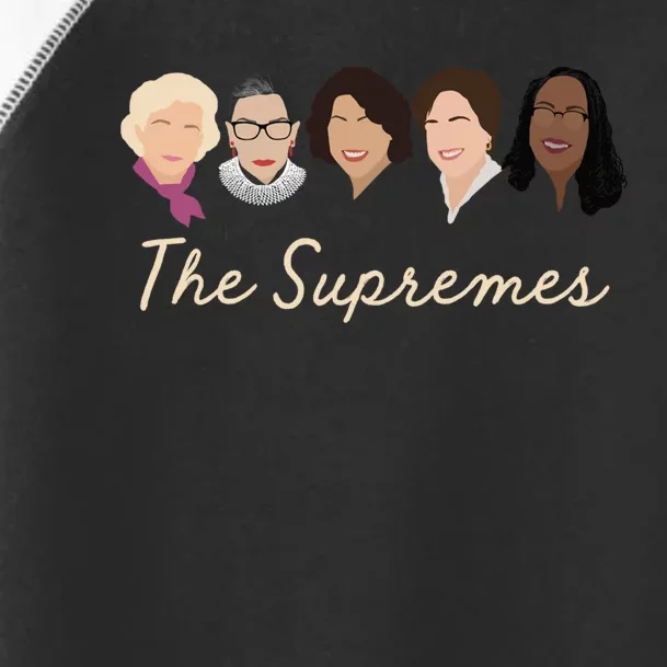 THE SUPREMES Ketanji Brown Jackson RBG Sotomayor Cute Toddler Fine Jersey T-Shirt