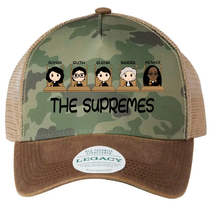 THE SUPREMES Ketanji Brown Jackson RBG Sotomayor Cute Legacy Tie Dye Trucker Hat