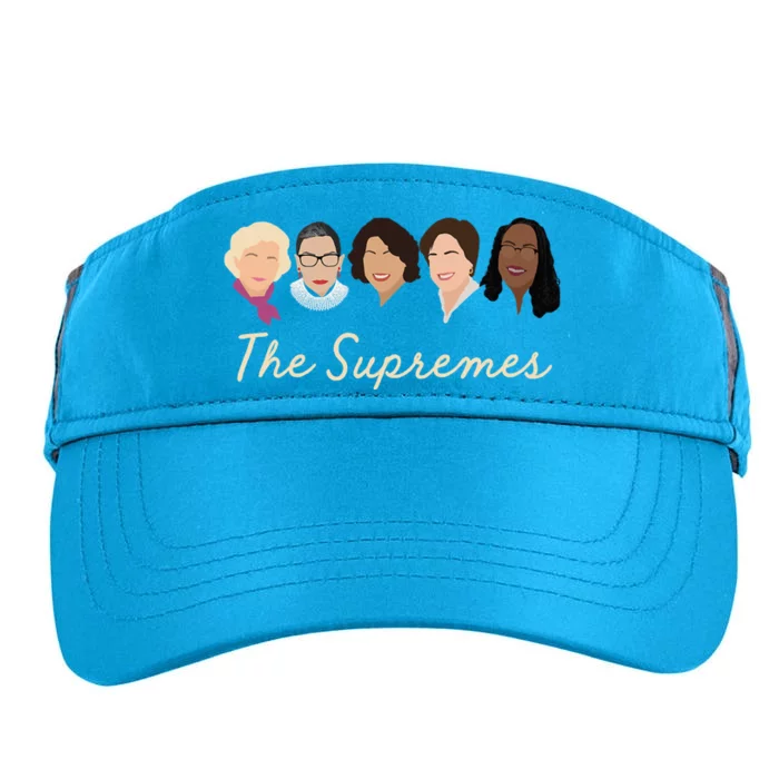 THE SUPREMES Ketanji Brown Jackson SCOTUS RBG Sotomayor Meme Adult Drive Performance Visor