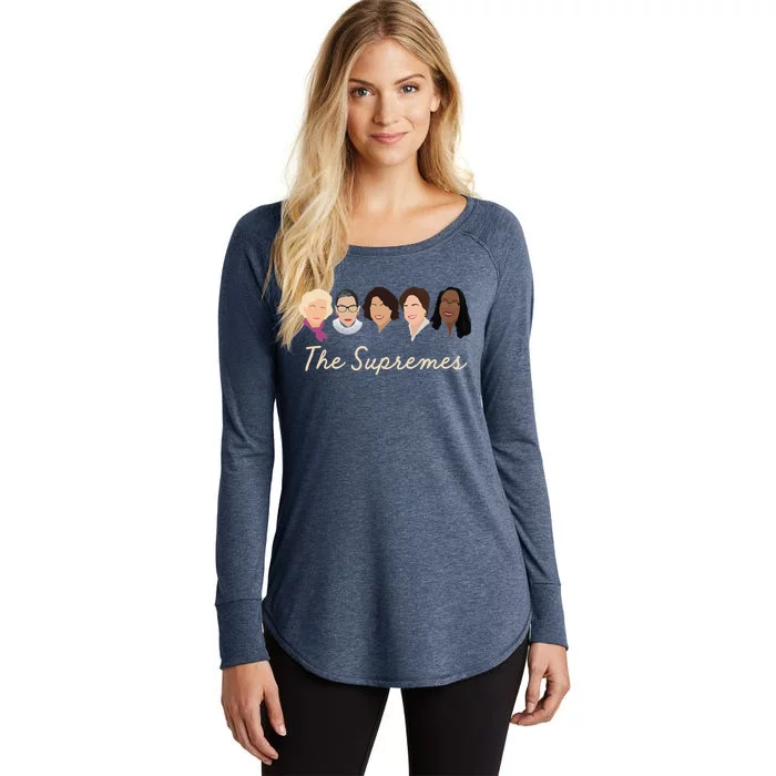 THE SUPREMES Ketanji Brown Jackson SCOTUS RBG Sotomayor Meme Women's Perfect Tri Tunic Long Sleeve Shirt