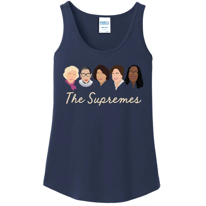 THE SUPREMES Ketanji Brown Jackson SCOTUS RBG Sotomayor Meme Ladies Essential Tank