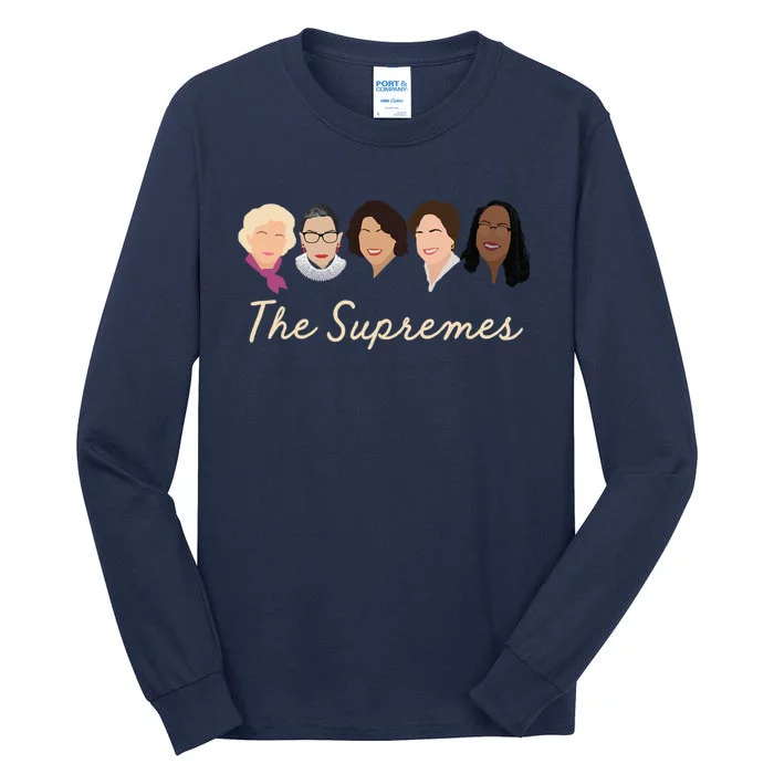 THE SUPREMES Ketanji Brown Jackson SCOTUS RBG Sotomayor Meme Tall Long Sleeve T-Shirt