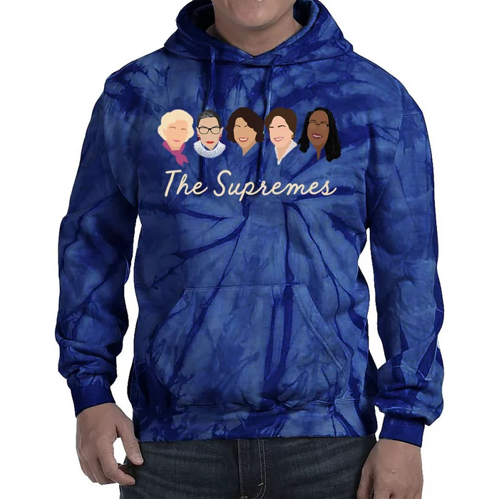 THE SUPREMES Ketanji Brown Jackson SCOTUS RBG Sotomayor Meme Tie Dye Hoodie