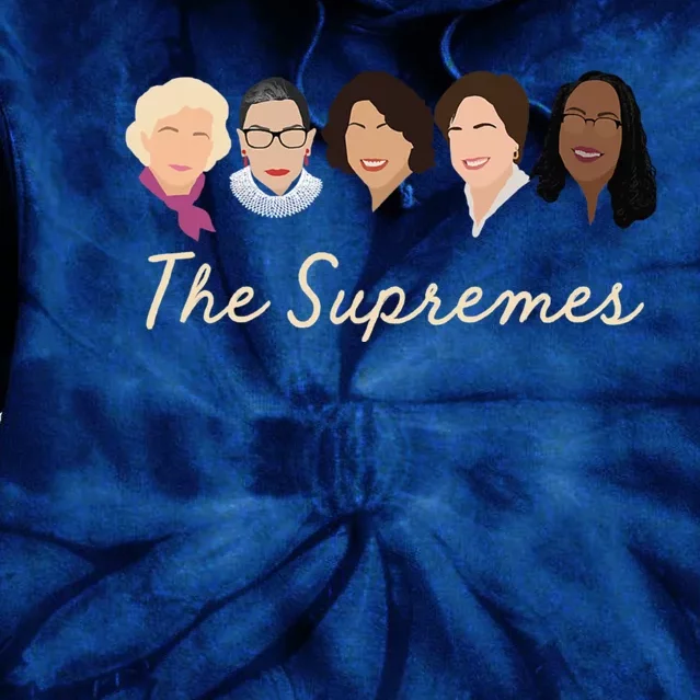 THE SUPREMES Ketanji Brown Jackson SCOTUS RBG Sotomayor Meme Tie Dye Hoodie