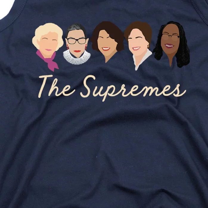 THE SUPREMES Ketanji Brown Jackson SCOTUS RBG Sotomayor Meme Tank Top