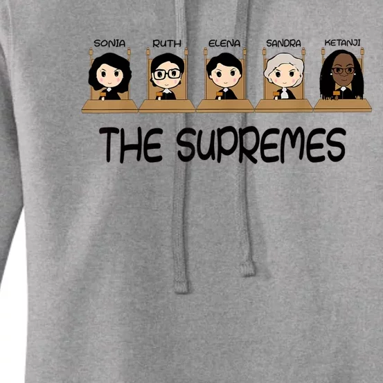 THE SUPREMES Ketanji Brown Jackson RBG Sotomayor Cute Women's Pullover Hoodie