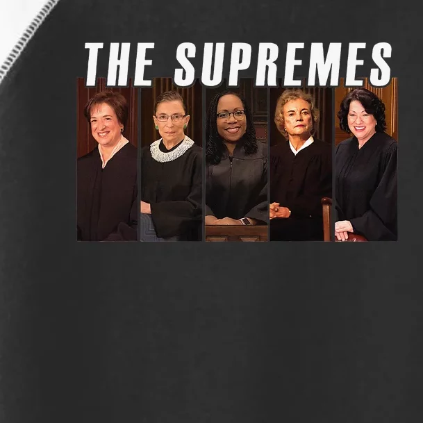 THE SUPREMES Ketanji Brown Jackson RBG Sotomayor Toddler Fine Jersey T-Shirt