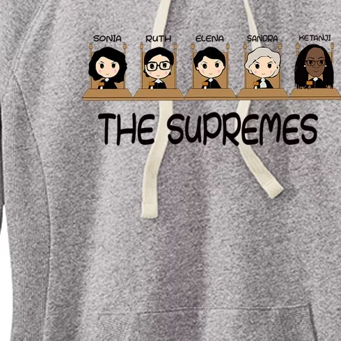 THE SUPREMES Ketanji Brown Jackson RBG Sotomayor cute Women's Fleece Hoodie