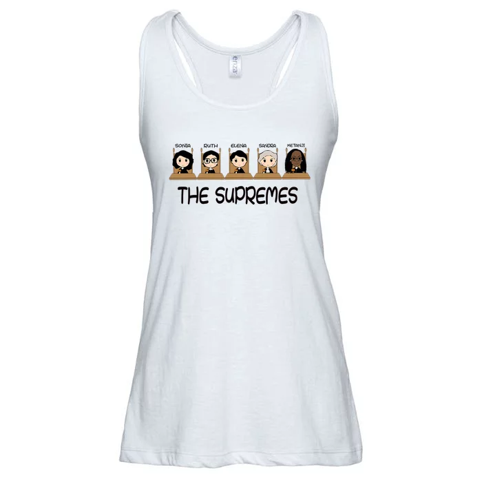 THE SUPREMES Ketanji Brown Jackson RBG Sotomayor cute Ladies Essential Flowy Tank