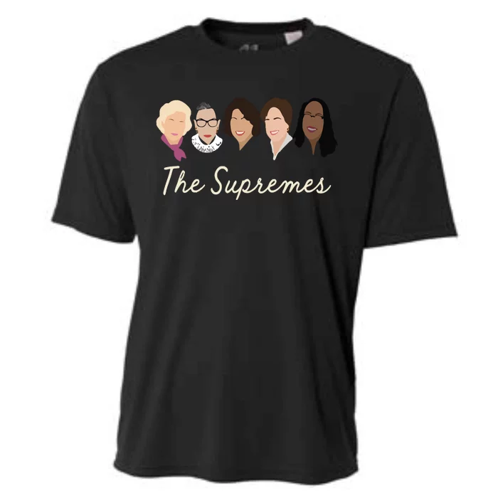 The Supremes Ketanji Brown Jackson Rbg Sotomayor Cute Cooling Performance Crew T-Shirt