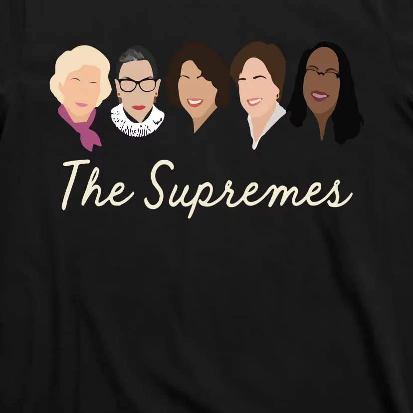 The Supremes Ketanji Brown Jackson Rbg Sotomayor Cute T-Shirt