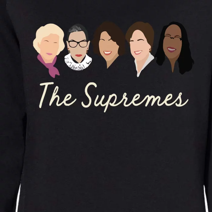 The Supremes Ketanji Brown Jackson Rbg Sotomayor Cute Womens California Wash Sweatshirt