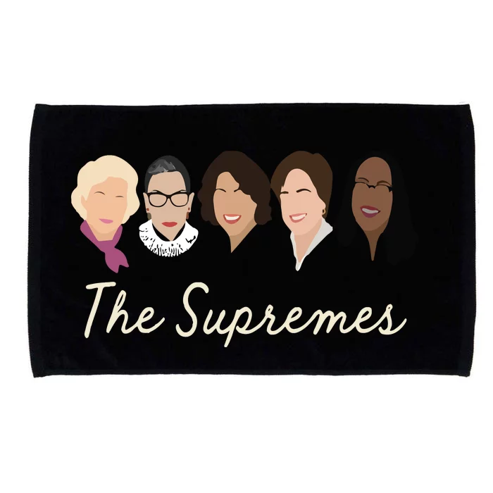 The Supremes Ketanji Brown Jackson Rbg Sotomayor Cute Microfiber Hand Towel